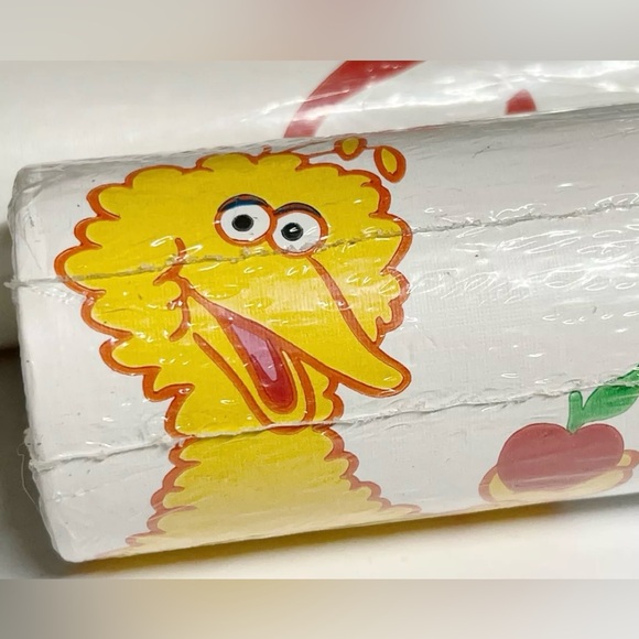 Vintage Lot Borden Wallpaper Sesame Street Cookie Monster Big Bird Burt Ernie